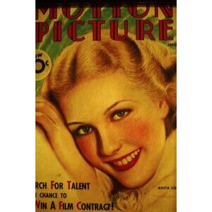 35mm Slide Motion Picture Magazine SEPTEMBER 1936 ANITA LOUISE